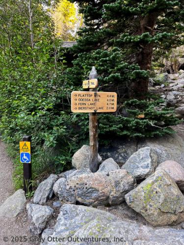 Hiking Bear Lake to Fern Lake, Rocky Mountain National Park