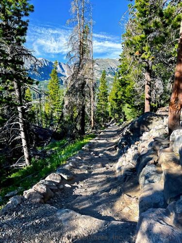 Hiking Bear Lake to Fern Lake, Rocky Mountain National Park