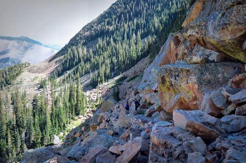 Hiking Bear Lake to Fern Lake, Rocky Mountain National Park