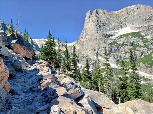 Hiking Bear Lake to Fern Lake, Rocky Mountain National Park